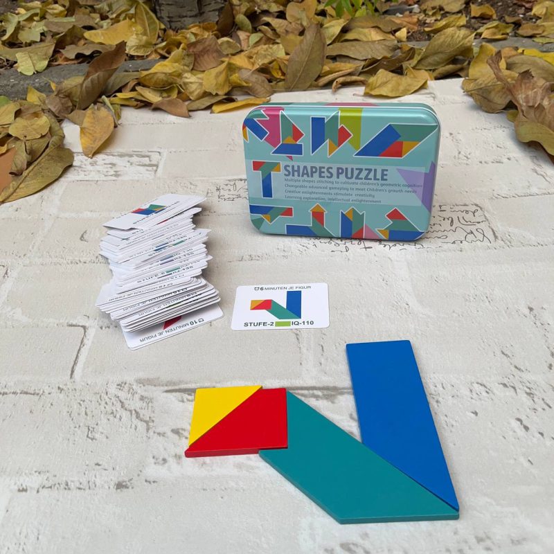 اسباب بازی جادوی اشکال ۴ قطعه مناسب تقویت هوش فضایی کودک  ۴ سال
