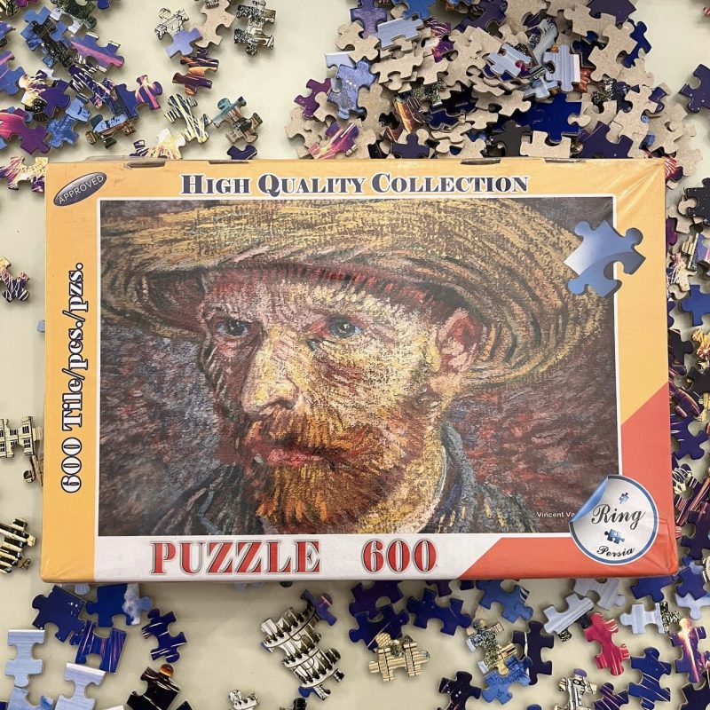 پازل ۶۰۰ تکه مقوایی برند رینگ طرح ون گوگ